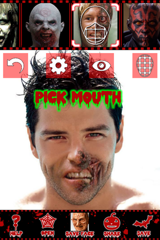 Scary face maker & swap editor - náhled