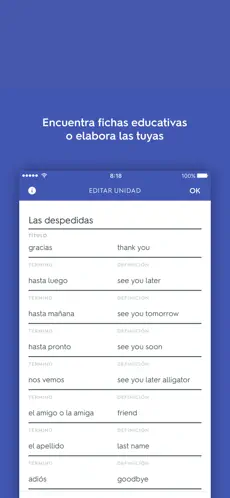 Imágen 2 Quizlet: Aprender ingles y mas iphone