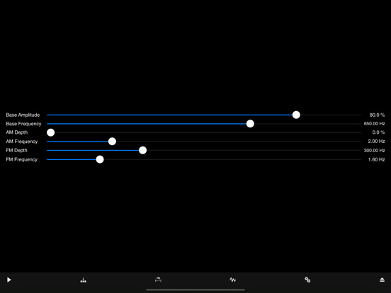Oscilyzer iPad screenshot 3 - Productivity app