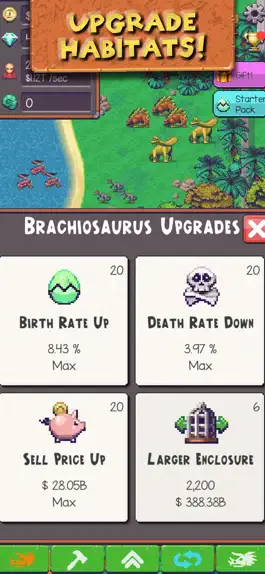 Game screenshot Idle Dino Zoo hack