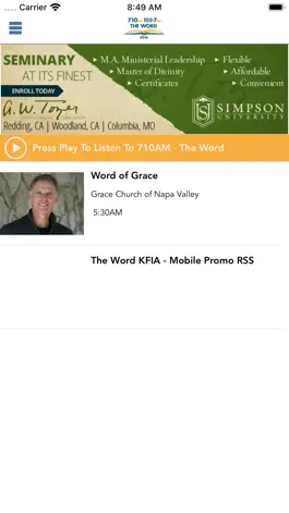 Game screenshot 710AM 105.7FM The Word mod apk