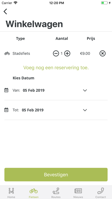 Hoegen Fietsverhuur Screenshot 3 - AppWisp.com Hoegen Fietsverhuur Screenshot 3 - AppWisp.com