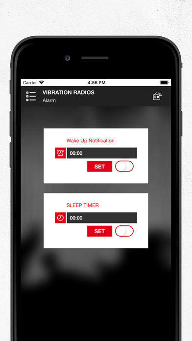 Vibration Radios Screenshot