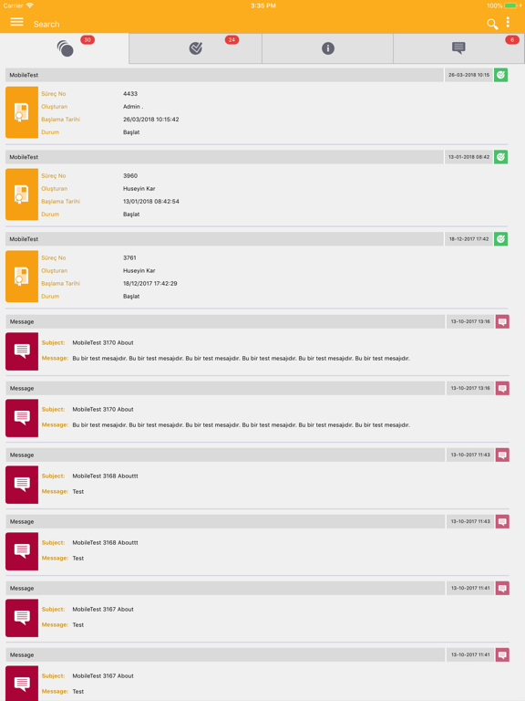 Screenshot #6 pour eBA Mobile - Bimser Çözüm
