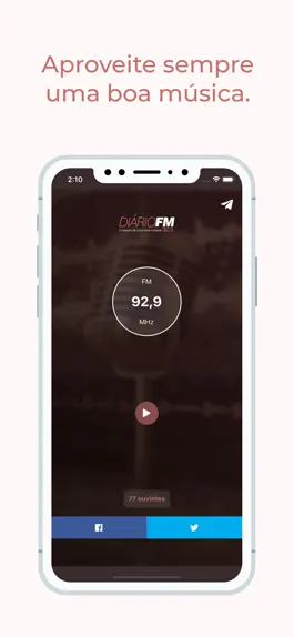Game screenshot Rádio Diário - FM hack