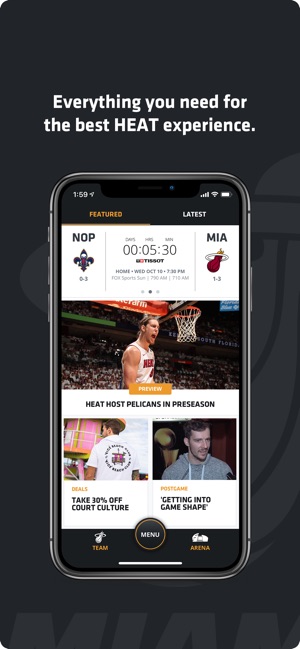 Miami HEAT Mobile(圖1)-速報App