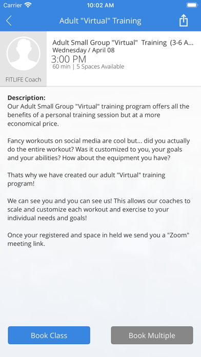 FITLIFE Performance Training screenshot 4