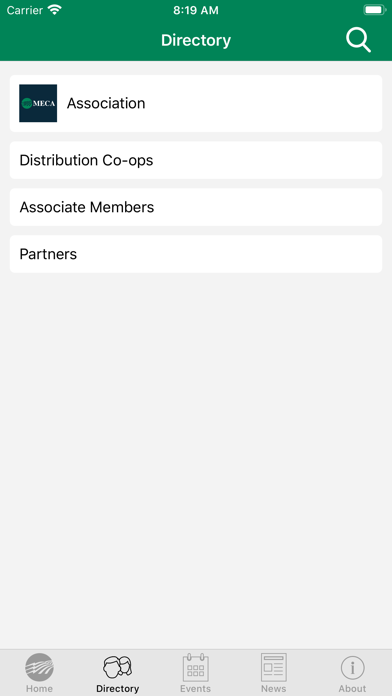 Montana Electric Co-ops Assoc. Screenshot