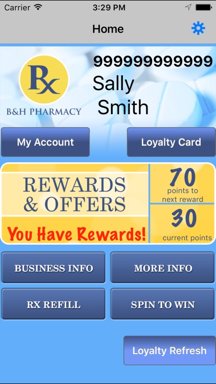 B & H Pharmacy Rewards
