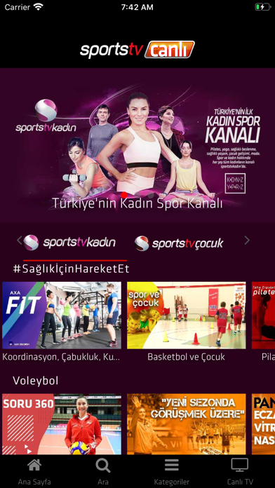 sportstvPLATFORM iPhone screenshot 4 - Sports app