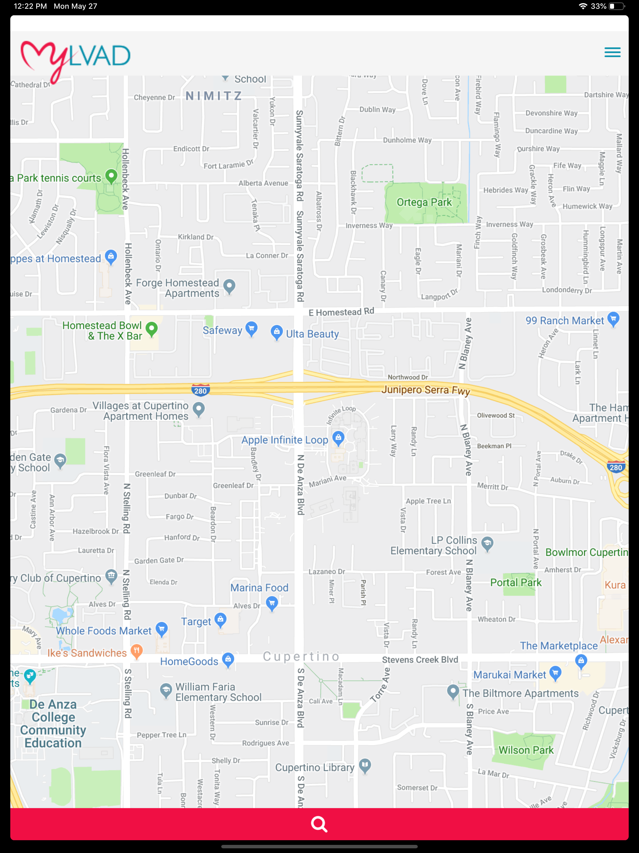 MyLVAD Hospital Locator screenshot 5