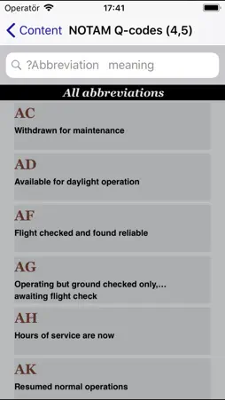AviationCode screenshot 7