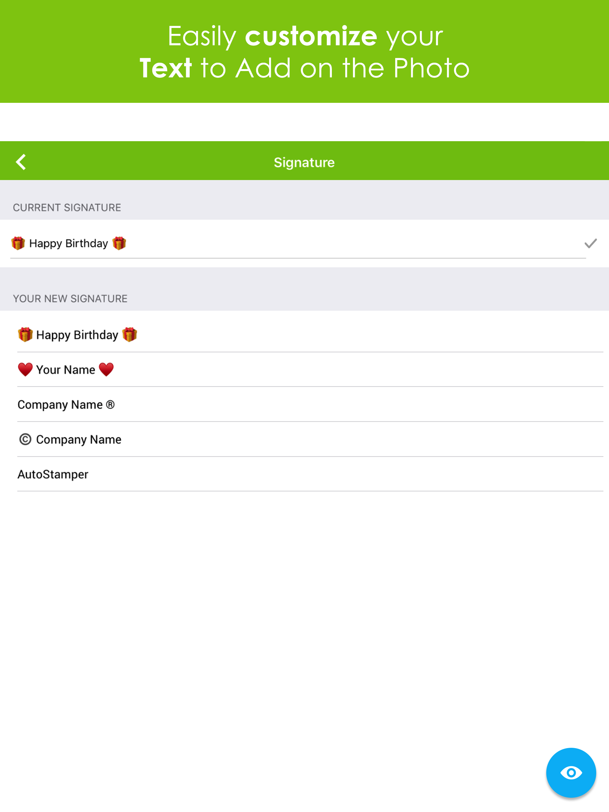Add Text & Timestamp to Photos screenshot 18