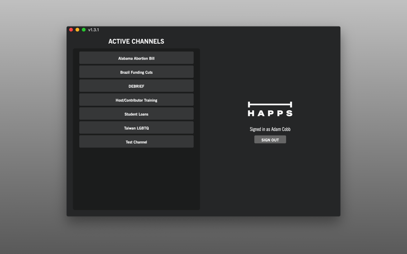 Happs - The Network of Now screenshot 2