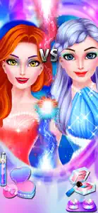 Ice VS Fire Princess Makeup screenshot #3 for iPhone