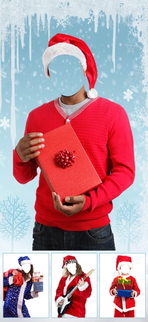 Santa Claus Suit Photo Maker