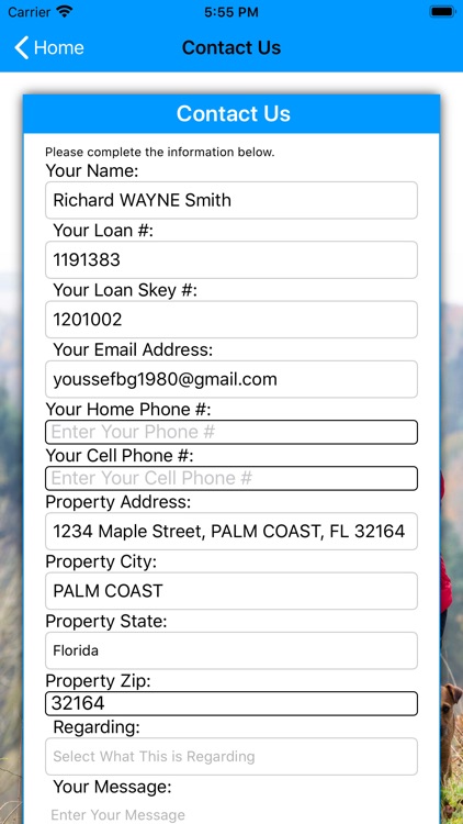 myReverseAccount Mobile App