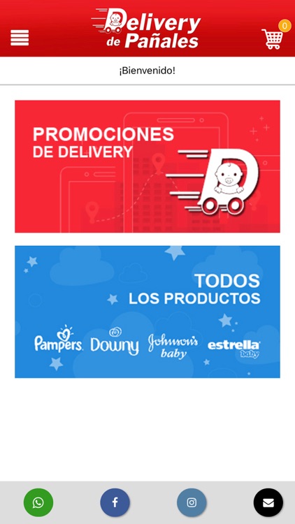 Delivery de Pañales