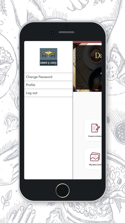 Dinner And Lunch Invitation Ma