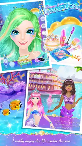 Game screenshot Princess Salon: Mermaid Doris apk