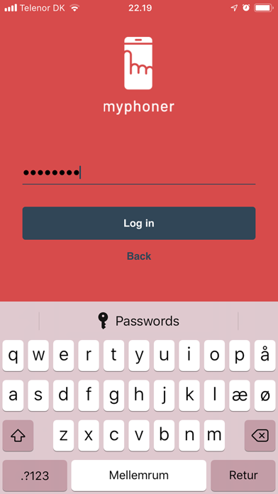 Screenshot #2 pour Myphoner Mobile