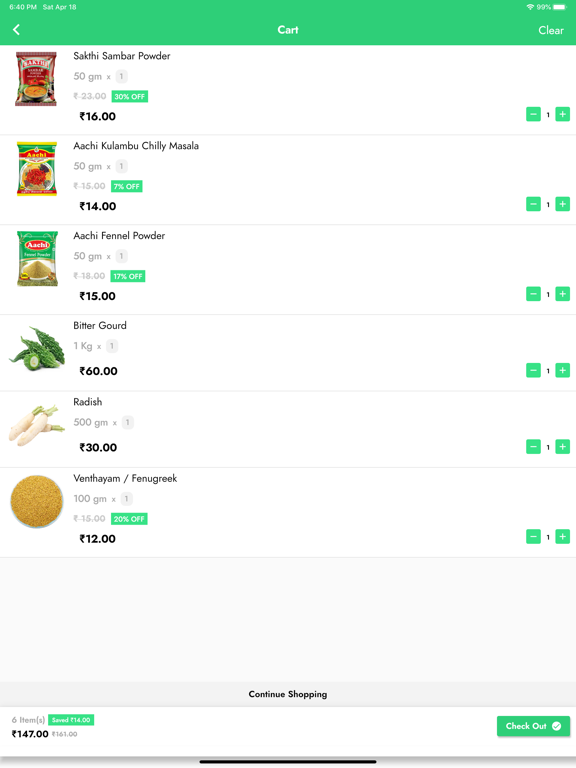 Screenshot #6 pour Amala Online shopping