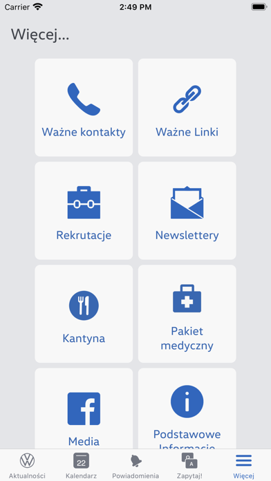 Aplikacja VWP Screenshot