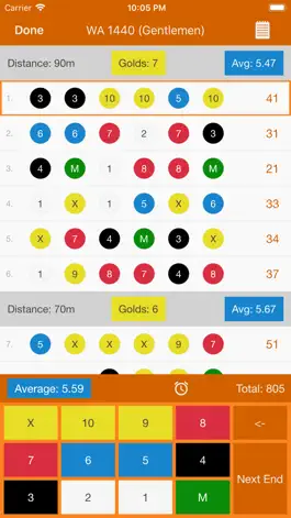 Game screenshot Archery Scoresheets mod apk