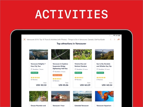 Vancouver Travel Guide .. iPad screenshot 6 - Travel app