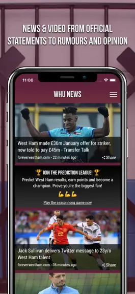 Game screenshot WHU News - Unofficial Fan App mod apk