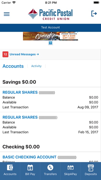 Pacific Postal CU Mobile