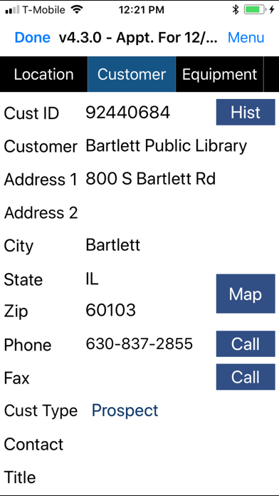 Job Cost Inc Field App Screenshot