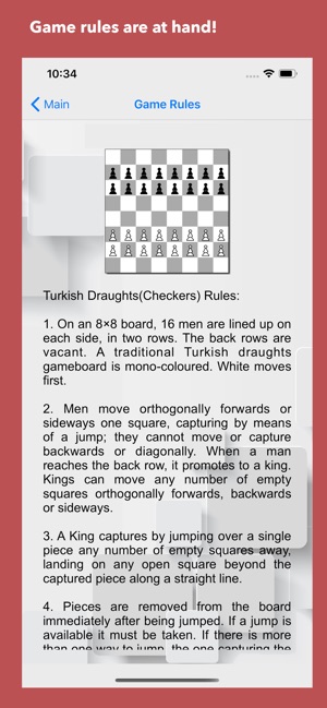 Turkish Draughts - Game rules