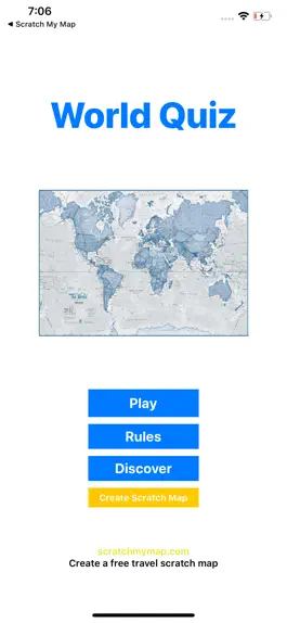 Game screenshot World Quiz by ScratchMyMap mod apk