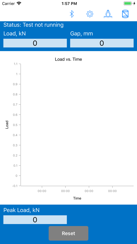 #1. Point Load Test (iOS) 由: GCTS Testing Systems