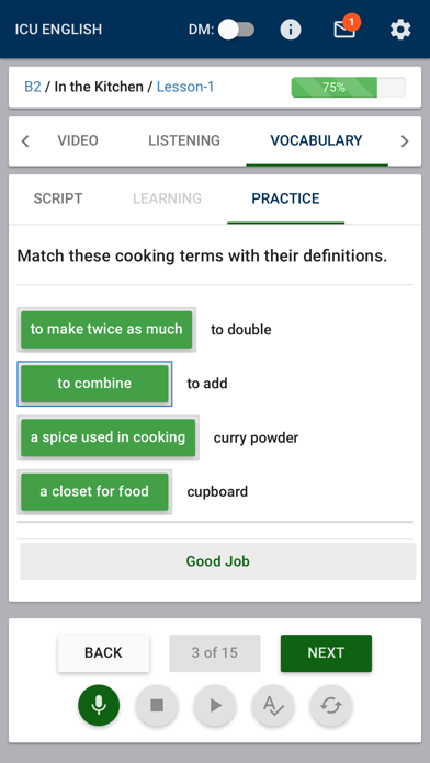 Screenshot #3 pour ICU English
