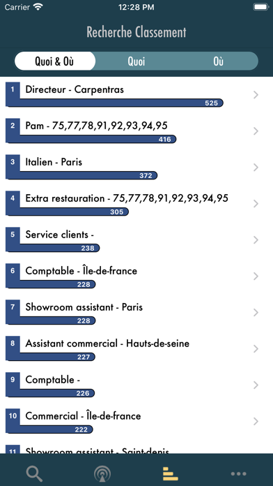 Screenshot #3 pour Recherche emploi - TapJobs