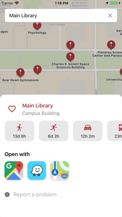 Arizona Campus Maps