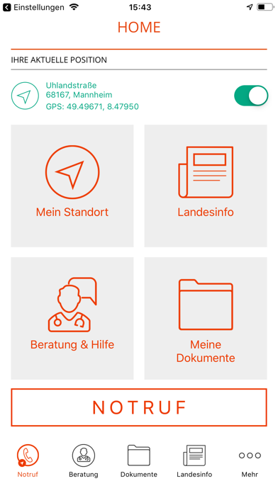Screenshot #2 pour MY-SAFETY-APP 2