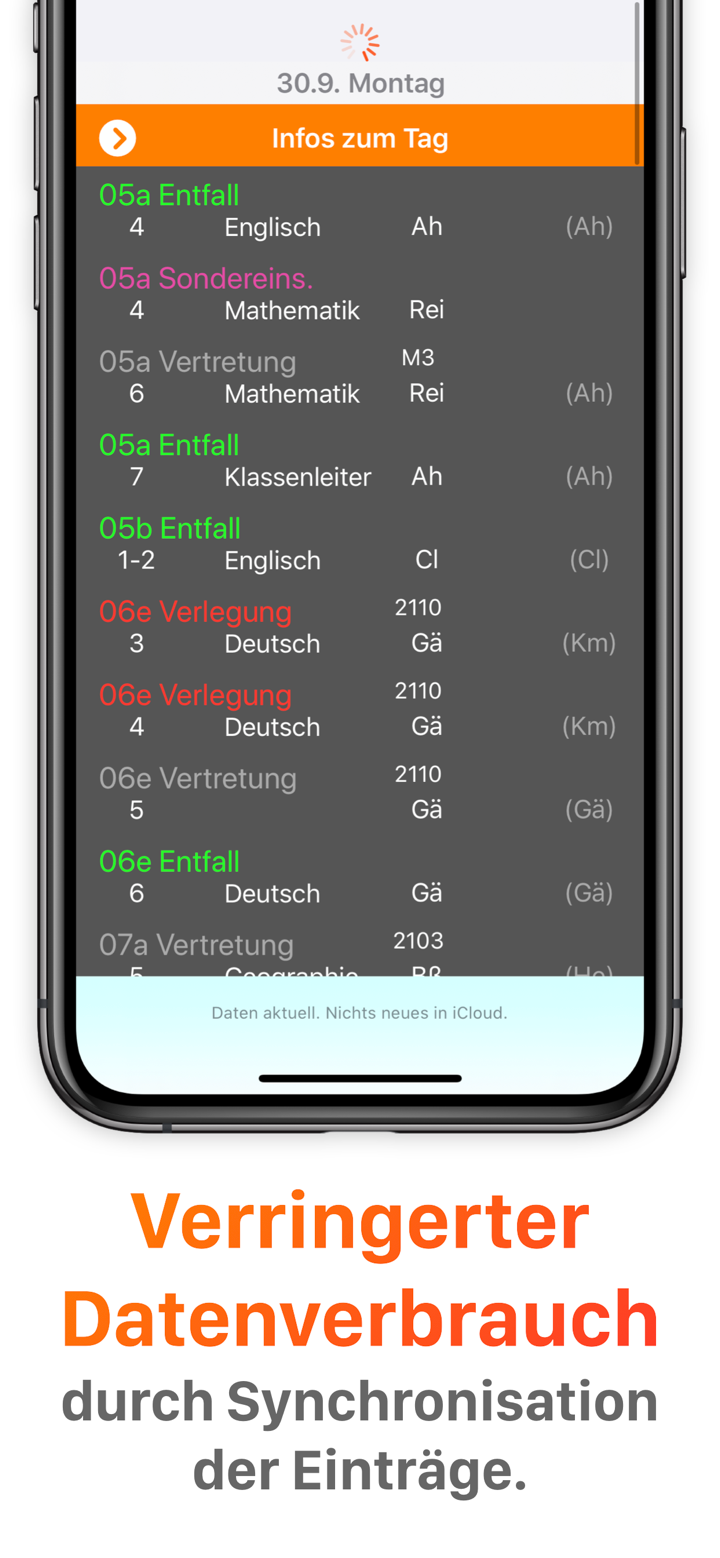 Vertreter: Vertretungsplan screenshot 3