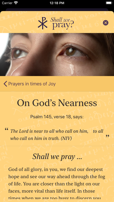 Screenshot #3 pour Shall We Pray?