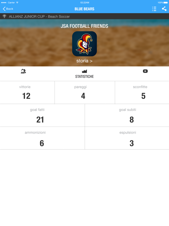 Beach Soccer Ostia iPad screenshot 6 - Sports app