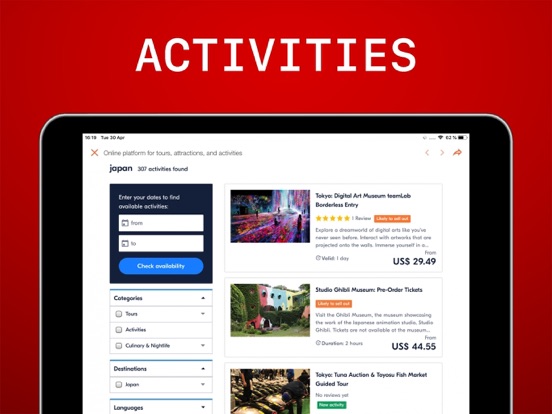 Japan Travel Guide . iPad screenshot 6 - Navigation app