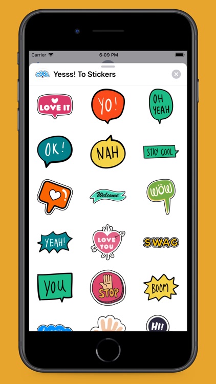 Yesss! To Stickers