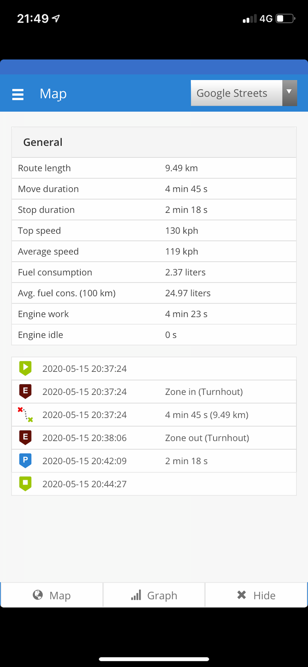 iTrack Live GPS screenshot 9