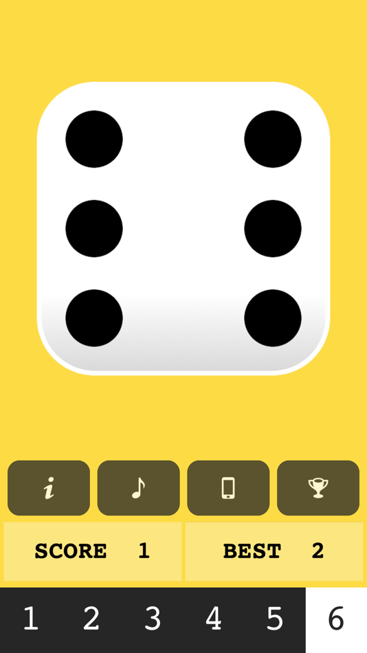 #3. Lucky Dice Guessing Game (iOS) 由: Peter Li