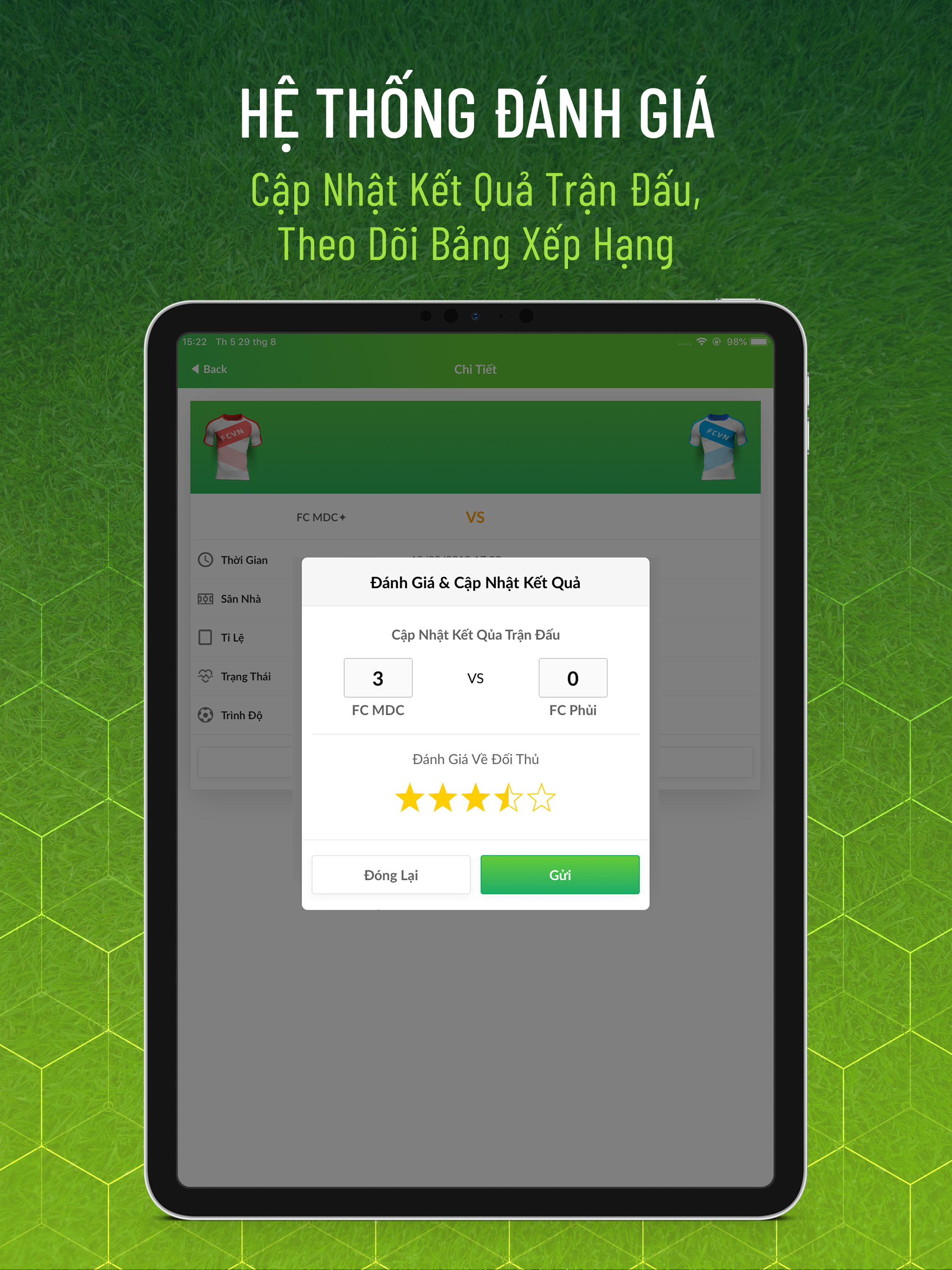 FCVN - Bắt đối bóng đá screenshot 10