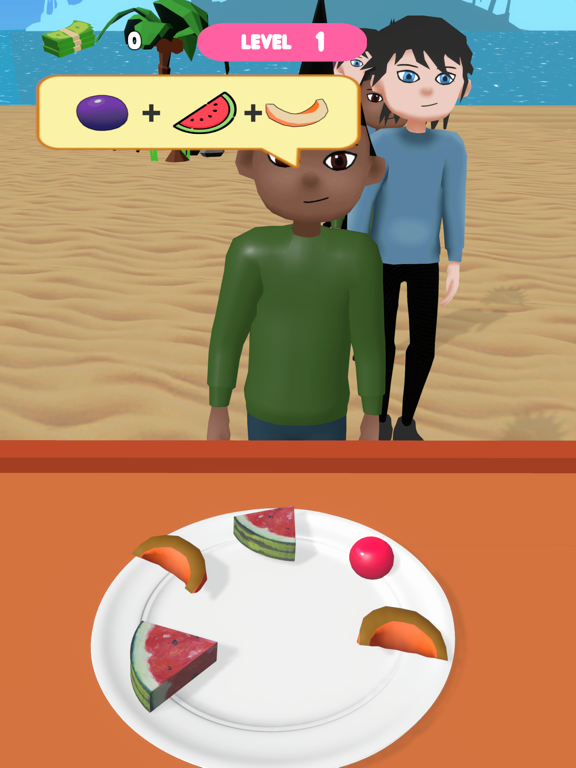 Fruits Stick 3D