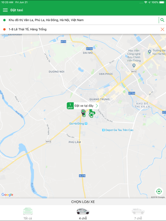 Screenshot #4 pour Taxi Hà Đông