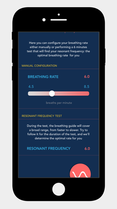 HRV4Biofeedback Screenshot